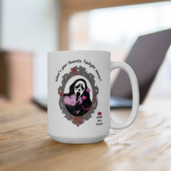 What's your favorite Twilight movie? (Team Edward 15 oz Ceramic Parody Mug) - Picture 2 of 6